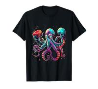 Boxeador Octopus Lover Ocean Sea Creature Kickboxing Boxing Camiseta