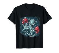 Boxeador Octopus Lover Ocean Sea Creature Kickboxing Boxing Camiseta