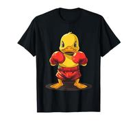 Boxeador Pato de Goma con Guantes de Boxeo Kickboxing Divertido Boxeo Camiseta
