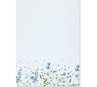 Boxed Stationery Set Blue Flowers (Letter-Perfect Stationery)