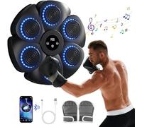 Boxeo De La Pared Música, Máquina De Boxeo Musical LED, Máquina De Boxeo De Música, Casa Electrónica Objetivo Inteligente Bluetooth Música Equipos,9 Modos De Velocidad Máquina De Boxeo Musical Adulto