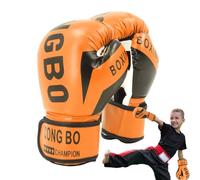 Boxeo Guantoni Niños | Guantes De Combate Transpirables | Guantes De Entrenamiento De Boxeo para Niños De 5 A 12 Años | 6 Una Vez 22 Cm En Material Cómodo para Artes Marciales, Defensa Propia Y