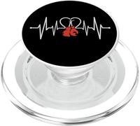 Boxeo Humor Divertido Boxeo Latido del corazón Regalo para un Boxer PopSockets PopGrip para MagSafe