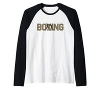 Boxeo Idea de Regalo Sparring Partner Gift Fun Boxer Camiseta Manga Raglan