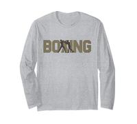 Boxeo Idea de Regalo Sparring Partner Gift Fun Boxer Manga Larga