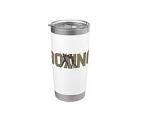 Boxeo Idea de regalo Sparring Partner Gift Fun Boxer Vaso térmico de acero inoxidable de doble pared