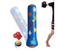 Boxeo para niños,Equipo de boxeo de entrenamiento inflable | Bola de boxeo con acción de resorte | Para Niñas Sala de estar Dormitorio Karate Interior Gimnasio Exterior