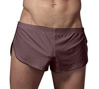 Boxer Algodon Hombre Pack, Calzoncillos Deportivos Hombre, Talla Grande Liso Ligero Elástica Holgados Calzoncillos Ultrafino Casual Moda Cómodo Color Sólido Transpirables Boxer