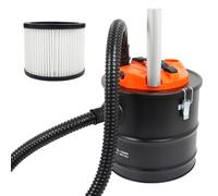 Boxer® Aspirador de Cenizas ciclónico con Motor y Filtro HEPA 18L | Potente succión 1000W | Ideal para chimeneas, Estufas y barbacoas | Tecnología ciclónica para filtración eficiente
