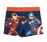 Boxer Baño Avengers Niños - Bañador Marvel Niño Playa, Piscina, Secado Rápido y Resistente al Cloro, Boxer Natación Niños Cordón Ajustbales y Bolsillos, Bañador Niños