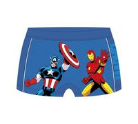 Boxer Baño Avengers Niños - Bañador Marvel Niño Playa, Piscina, Secado Rápido y Resistente al Cloro, Boxer Natación Niños Cordón Ajustbales y Bolsillos, Bañador Niños