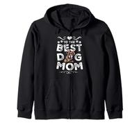 Boxer Best Dog Mom Dogs Lovers Funny Mothers Day Sudadera con Capucha