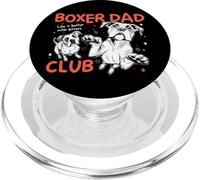 Boxer Dad Club Dog Dad Men Día del Padre PopSockets PopGrip para MagSafe
