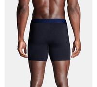 Bóxer de 15 cm Boxerjock® Under Armour Performance Cotton para hombre - Paquete de 3 Midnight Marino Azul / Acero Full Heather / Castlerock XL