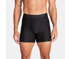 Bóxer de 15 cm Boxerjock® Under Armour Performance Tech™ Mesh para hombre - Paquete de 3 Negro / Negro / Castlerock XS