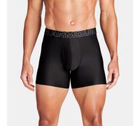 Under Armour Tech Boxerjock, 15,2 Cm, 2er Bóxer, Black Solid-Core-Pack de 3, L Hombres