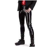 Bóxer De Látex Negro Hecho A Mano Para Hombre Con Ropa Interior De Entrepierna,Rosa Transparente,SG