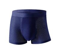 Boxer Deportivo Hombre, Calzoncillos Deportivos Hombre, Encaje De Punto Sexy Liso Elástica Holgados Calzoncillos Casual Moda Cómodo Ultrafino Color Sólido Transpirables Boxer