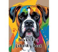 Boxer Dog Coloring Book