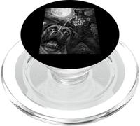 Boxer Dog Dad Moon Funny Scary Vintage Graphic - Selfie para Hombre PopSockets PopGrip para MagSafe