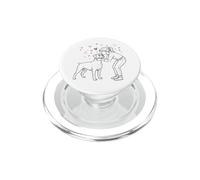 Boxer Dog Love PopSockets PopGrip para MagSafe