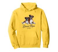 Boxer Dog Mom for Life Cute Sudadera con Capucha