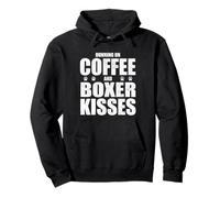 Boxer Dog Retro Saying Coffee Boxer Love Dog Dueño Sudadera con Capucha