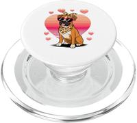Boxer Dog Valentines Day PopSockets PopGrip para MagSafe