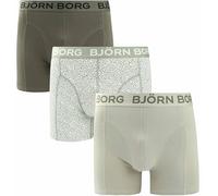 Bóxer elástico de algodón Björn Borg para hombre (paquete de 3)