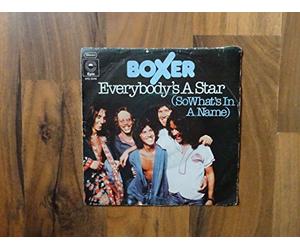 BOXER - EVERYBODY'S A STAR 7 INCH (7" VINYL 45) GERMAN EPIC 1977