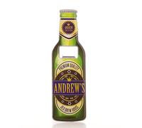 Boxer Gifts - Andrew Cerveza abridor de Botella Personalizado, Multicolor