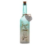 Boxer Gifts Friends are Like Stars - Botella con luz de estrellas LED | Regalo significativo para mejor amigo, azul