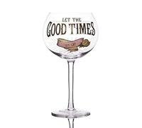 Boxer Gifts GWG302 Let the Good Times BeGin - Copa de cristal con inscripción "Let the Good Times"
