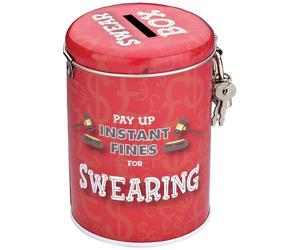 Boxer Gifts - Hucha de Lata con candado, diseño con Texto en inglés