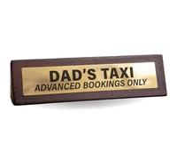 Boxer Gifts Letrero novedoso de taxi de papá, regalo divertido para papá para el día del padre de parte de hijo o hija, relleno de calcetín de broma