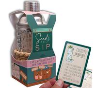 Boxer Gifts Seed to Sip Grow Your Own Cocktails - Juego de Regalo de Plantas para Mujeres y jardineros - Regalo de jardín de Hierbas para Interiores