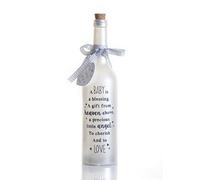 Boxer Gifts Starlight - Botella para bebé con perlas blancas