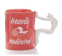 Boxer Gifts Taza de yoga muy meditada | Divertido regalo para Navidad, cumpleaños, día de la madre, de cerámica
