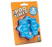 Boxer Gifts Temporizador de Caca novedoso | Temporiza Tus Viajes al Inodoro | Broma Divertida de cumpleaños, Navidad, Regalo Secreto de Papá Noel para maridos, papás y Otros Hombres, Azul