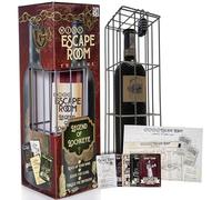 Boxer Gifts Vino Escape Room Game Bottle Puzzle Box para adultos - Regalos divertidos inusuales para hombres y mujeres - Único, negro