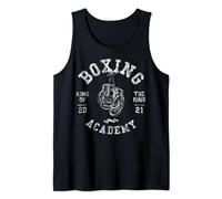 Boxer Gloves Vintage Retro Style King of the Ring Boxing Camiseta sin Mangas