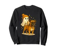 Boxer Halloween Ghost Walking Boxer Dog Sudadera
