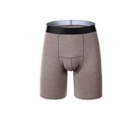 Boxer Hombre Algodon, Calzoncillos BóXer Largos para Hombre Tejido TéCnico Deportivo Actividad FíSica Comodidad Superior Y Soporte Muscular