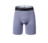 Boxer Hombre Algodon, Calzoncillos BóXer Largos para Hombre Tejido TéCnico Deportivo Actividad FíSica Comodidad Superior Y Soporte Muscular