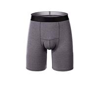 Boxer Hombre Algodon, Calzoncillos BóXer Largos para Hombre Tejido TéCnico Deportivo Actividad FíSica Comodidad Superior Y Soporte Muscular