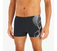 Bóxer Hombre Arena Bóxer Natación Negro Estampado Blanco 44