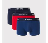 Lacoste de los hombres Pack de 3 baÃºles elásticos de algodón, Multicolor