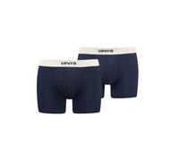 Levi's Tonal Logo AOP Boxer, Blue Combo, S (Pack de 2) de los Hombres