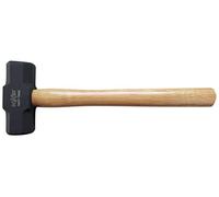 Boxer® Maza de 1500 g con Mango de Madera - Martillo de Demolición con Cabeza Cuadrada Revestida - 37 cm - Herramienta Profesional