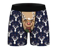 Boxer Noel Homme Calecon Homme Drole Impreso Noël Calecon Pere Noel Boxers Homme Calzoncillos Hombre Ropa interior Hombre Calecon Noel Hombre Rigolo Boxer Hombre Sexy Calecons Hombres Regalo Noel Slip